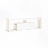 BARI 160cm 1 DOOR TV UNIT - WHITE