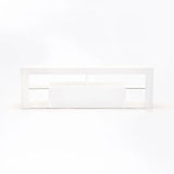 BARI 160cm 1 DOOR TV UNIT - WHITE