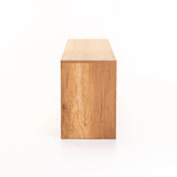 BARI 160cm 1 DOOR TV UNIT - WILD OAK/BLACK