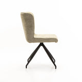 BARI FABRIC DINING CHAIR - MINT