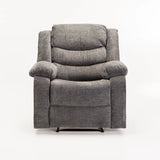 BAZ FABRIC ARMCHAIR RECLINER - GREY