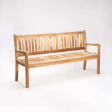 BEAUFORT TEAK 3 SEATER BENCH