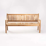 BEAUFORT TEAK 3 SEATER BENCH