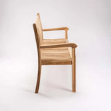 BEAUFORT TEAK 3 SEATER BENCH