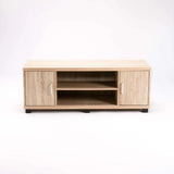 BETA 2 DOOR TV/PLASMA UNIT - LIGHT OAK