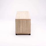 BETA 2 DOOR TV/PLASMA UNIT - LIGHT OAK