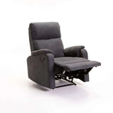 BO FABRIC ARMCHAIR RECLINER - GREY