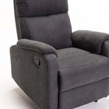 BO FABRIC ARMCHAIR RECLINER - GREY