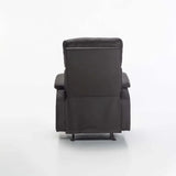 BO LEATHER TOUCH ARMCHAIR RECLINER - BROWN