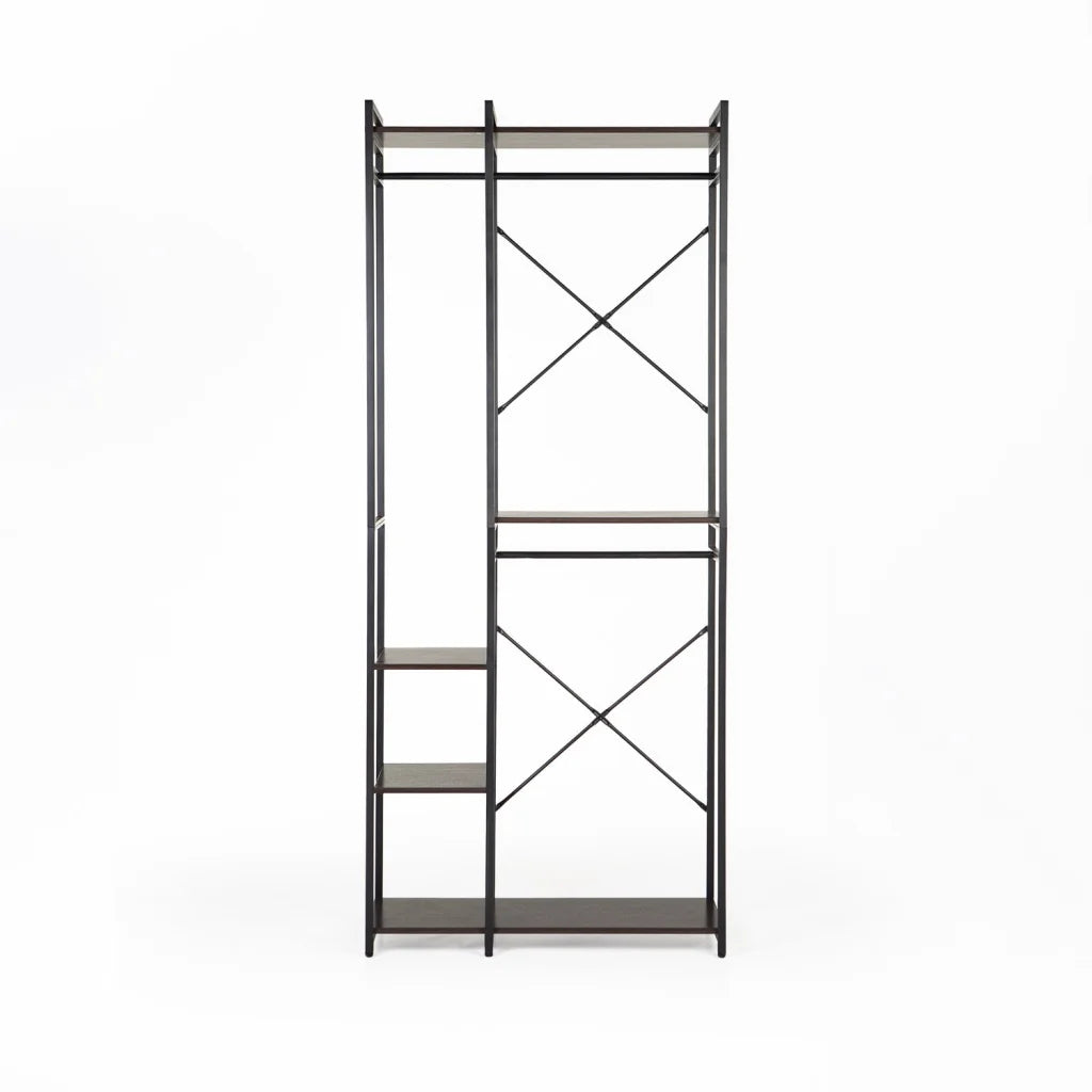 Decofurn | Bolt Multi Shelf & Hanging Open Robe – Decofurn Furniture