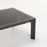 BORNEO 80x80cm STONE TOP OUTDOOR COFFEE TABLE