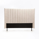 BRIA FABRIC QUEEN HEADBOARD - OATMEAL