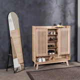 BRIO SHOE CABINET - LIGHT OAK