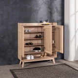 BRIO SHOE CABINET - LIGHT OAK