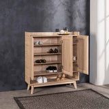 BRIO SHOE CABINET - LIGHT OAK