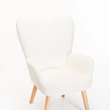 BRODY BOUCLÉ FABRIC CHAIR - CREAM