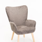 BRODY FABRIC CHAIR - DARK GREY