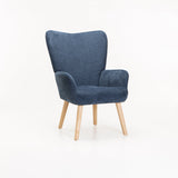 BRODY FABRIC CHAIR - BLUE