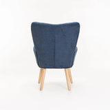 BRODY FABRIC CHAIR - BLUE