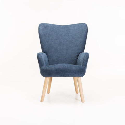 BRODY FABRIC CHAIR - BLUE