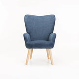 BRODY FABRIC CHAIR - BLUE