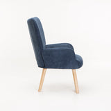 BRODY FABRIC CHAIR - BLUE