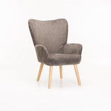 BRODY FABRIC CHAIR - DARK GREY