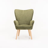 BRODY FABRIC CHAIR - GREEN