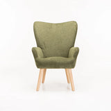 BRODY FABRIC CHAIR - GREEN