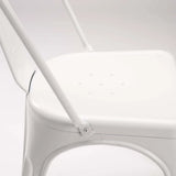 BRONX DINING CHAIR - WHITE
