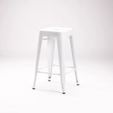 BRONX KITCHEN STOOL - WHITE