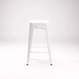 BRONX KITCHEN STOOL - WHITE