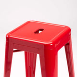 BRONX KITCHEN STOOL - RED