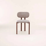 CALLIE  FABRIC DINING CHAIR - LATTE