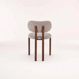 CALLIE  FABRIC DINING CHAIR - LATTE
