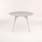 CARA 120cm ROUND STONE TOP DINING TABLE