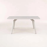 CARA 180x90cm STONE TOP DINING TABLE - LIGHT LEG