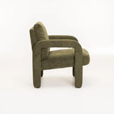 CARTER FABRIC CHAIR - GREEN