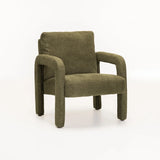CARTER FABRIC CHAIR - GREEN