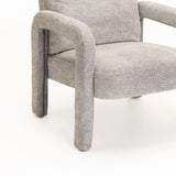 CARTER FABRIC CHAIR - LIGHT GREY