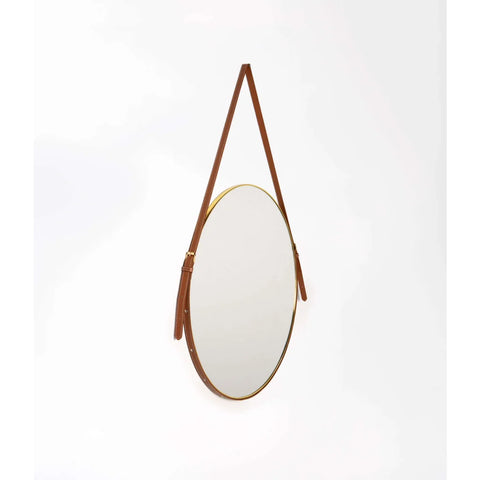 CAS 60cm ROUND MIRROR - GOLD