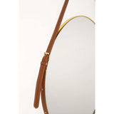 CAS 60cm ROUND MIRROR - GOLD