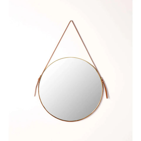 CAS 60cm ROUND MIRROR - GOLD