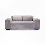 CATERINA FABRIC 2 SEATER - GREY