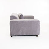 CATERINA FABRIC 2 SEATER - GREY