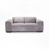 CATERINA FABRIC 2 SEATER - GREY
