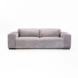 CATERINA FABRIC 3 SEATER - GREY