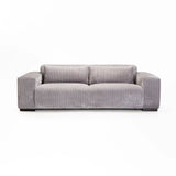 CATERINA FABRIC 3 SEATER - GREY