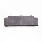 CATERINA FABRIC 3 SEATER - GREY