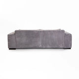 CATERINA FABRIC 3 SEATER - GREY
